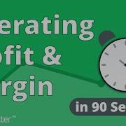 Operating Profit Operating Margin In 90 Seconds