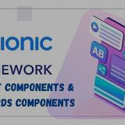 Ionic Tutorial 5 List Components And Cards Components