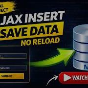 Save Data To Database Using AJAX JQuery PHP MySQL