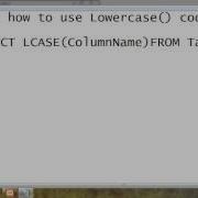 Use Of Uppercase And Lowercase In Php MySql Database Part 2