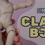 SCULPTING A BJD FROM CLAY Simple Clay Ball Jointed Doll Process Follow Along