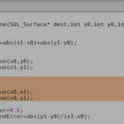 SDL Tutorial 22 Draw A Line