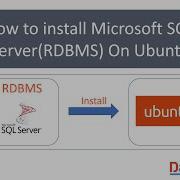 How To Install Microsoft SQL Server RDBMS On Ubuntu Linux DM DataMaking
