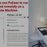 Learn How To Use Psexec To Run A Command Remotely On A Remote Machine Install Program Using Psexec