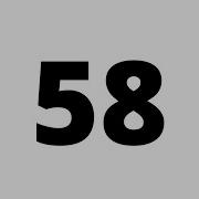 58 Second Countdown Timer White Screen With Sound Effect