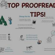 PROOFREADING TIPS For STUDENTS And WRITERS