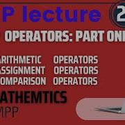 Operators In PHP PHP Assignment Operators PHP Arithmetic Operators PHP Comparison Operators