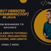 Java Tutorial Arrays In Java Syntax Declaration Indexing And Length Hindi Urdu