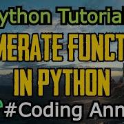 42 Enumerate Functions In Python Python Tutorials In Tamil CodingAnna
