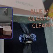 NEW PANDORA CHARM WAVY DARK BLUE MURANO GLASS OCEAN CHARM JEWELLERY CARE KIT PANDORA