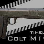 Colt M1900 Blender Pistol Modeling Timelapse Tutorial