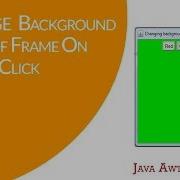 Java AWT Tutorials Changing Background Color Of Frame On Red Green Blue Button Click