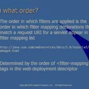 Servlet Filter API