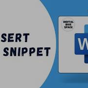 How To Insert Code Snippet In Word