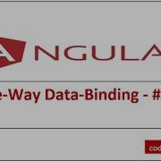 Angular One Way Data Binding 3