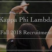 Ohio State Kappa Phi Lambda Fall Rush 2018