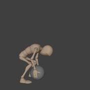 Polished Pass Of Character Lifting A Heavy Object