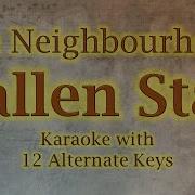 Fallen Star Karaoke The Neighbourhood Instrumental Lower Higher Female Original Key