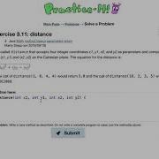 Exercise 3 11 Distance Java Tutorial Practice It