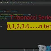 Tribonacci Series 0 1 2 3 6 In Java Programming Language Part 5