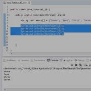 Beginner Java Tutorial 10 For Loop With Arrays In Java