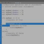 Flash CS6 Actionscript For Beginners If Else Statements Nested Conditions