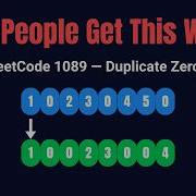 LeetCode 1089 Duplicate Zeros Visual Step By Step Beginner Friendly