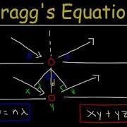 Bragg S Equation For X Ray Diffraction In Chemistry Practice Problems
