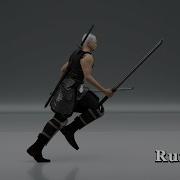 Run Cycle Animation Reference Cascadeur