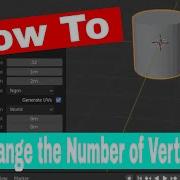 How To Increase Or Decrease The Number Of Vertices Of A Shape In Blender 2 8