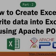 How To Create Excel File Using Apache POI Selenium WebDriver