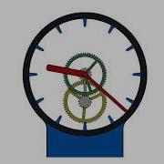 Mechanical Clock Inside Mechanism