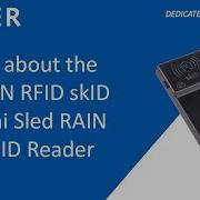 All About The CAEN RFID SkID Mini Sled RAIN RFID Reader