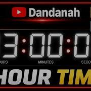 3 Hour Timer 180 Minute Countdown Timer No Music