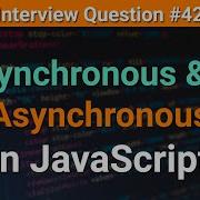 Synchronous And Asynchronous In JavaScript JavaScript Tutorials In Hindi Interview Question 42
