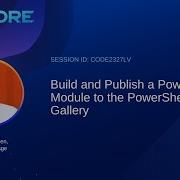CODE2327LV Создание и публикация модуля PowerShell в галерее PowerShell