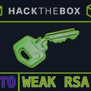 Weak RSA Easy HackTheBox Crypto Challenge Wieners Attack