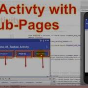 Android Studio 8 Create Tabbed Activity With Some Fragement Pages And Switch Tabs