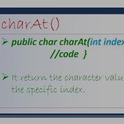 5 CharAt Method In String Class In Java HINDI