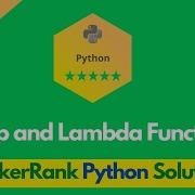 HackerRank Map And Lambda Function Problem Solution In Python Python Problems Solutions