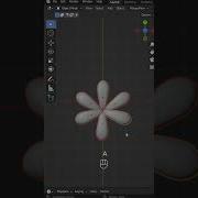 Создайте цветок за 1 минуту в Blender учебное пособие для новичков