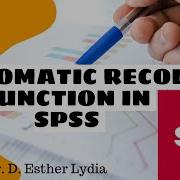 RECODING STRING VARIABLES AUTOMATIC RECODE SPSS TUTORIALS