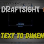 Draftsight How To Add Text To Dimension