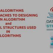 ALGORITHMS APPROACHES TO DESIGN ALGORITHMS CONTROL STRUCTURES In ALGORITHMS
