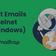 Тестовое письмо Telnet Windows руководство от Mailtrap