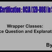 Wrapper Classes Practice Question And Explanation 3 By Durga Sir