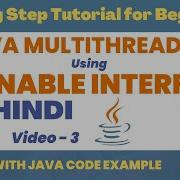 Java Multithreading With Code Example Using Runnable Interface In HINDI