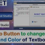 P54 Radio Button To Change Font And Color Of Textbox VB NET