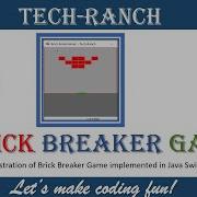 Live Demonstration Of Brick Breaker Game In Java Swing GUI API Java Game Project TechRanch