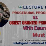 Lec 32 Procedural Programming Vs Object Oriented Programming Python For Beginners Ai Ml Ds
